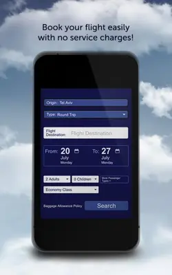 Elal android App screenshot 2